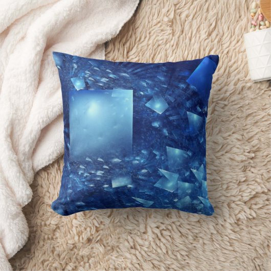 フラクタル鏡 クッション (ブランケット)