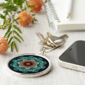 フラクタル閃光オーナメント キーホルダー (側面)