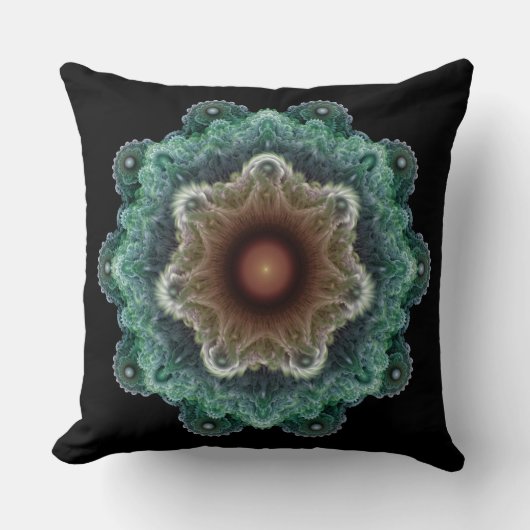 フラクタル閃光オーナメント クッション (正面)