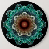 フラクタル閃光オーナメント 缶バッジ (正面)