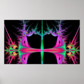 フラクタル風景 ポスター (正面)