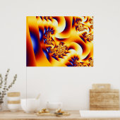 フラクタル0318041718 ポスター (キッチン)