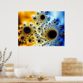 フラクタル0318042245 ポスター (キッチン)