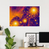 フラクタル0324042353 ポスター (ホームオフィス)