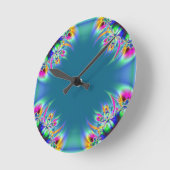 フラクタル124 ラウンド壁時計 (傾斜)