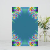 フラクタル124 便箋 (スタンド正面)