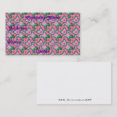 フラクタル18、名刺 名刺 (正面/裏面)