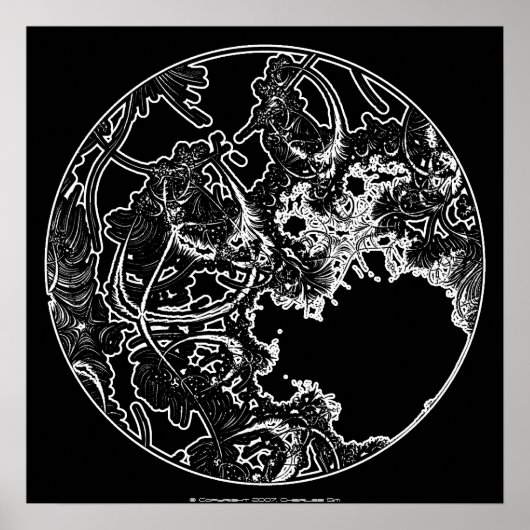 フラクタル1 ver.2 ポスター (正面)