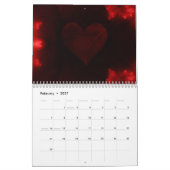 フラクタル2の12か月のカレンダー カレンダー (2月 2027)