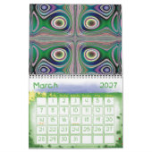 フラクタル2011-2012年 カレンダー (3月 2027)