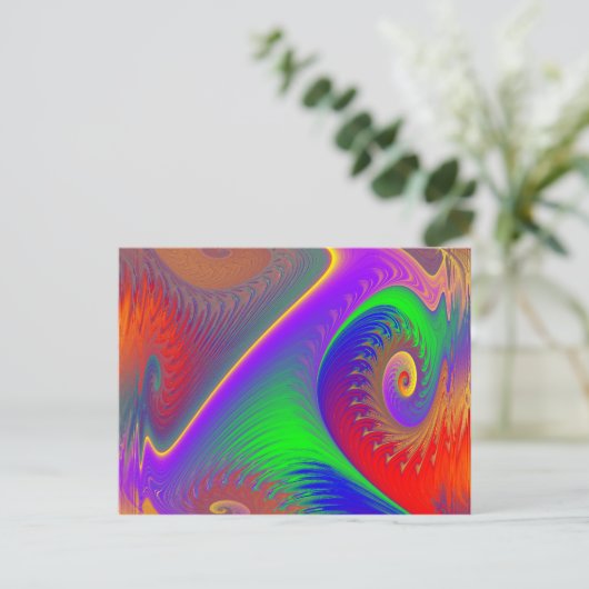 フラクタル23 ポストカード (スタンド正面)