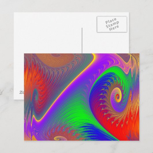 フラクタル23 ポストカード (正面/裏面)
