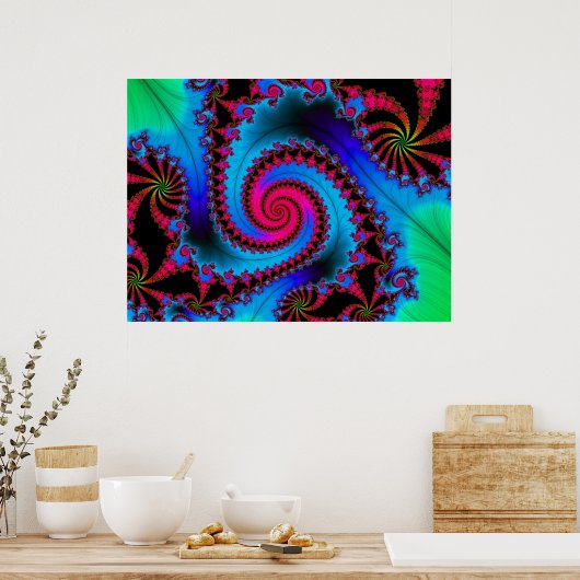 フラクタル275 ポスター (キッチン)