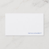 フラクタル2 、名刺 名刺 (裏面)