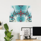 フラクタル3017 ポスター (ホームオフィス)