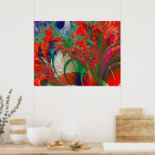 フラクタル366 ポスター (キッチン)