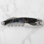 フラクタル3D Sci Fiフューチュリスティモノグラムコルクねじの ソムリエナイフ (裏面)