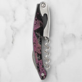 フラクタル3D Sci Fi宇宙船モノグラムコルスクリュ ソムリエナイフ (裏面)