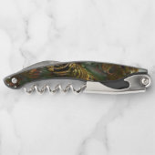 フラクタル3D Sci-fi futuristiモノグラムコルスクリュ2 ソムリエナイフ (裏面)