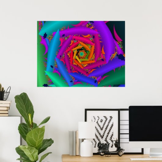 フラクタル401 ポスター (ホームオフィス)