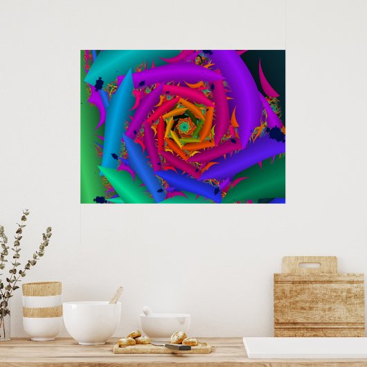 フラクタル401 ポスター (キッチン)