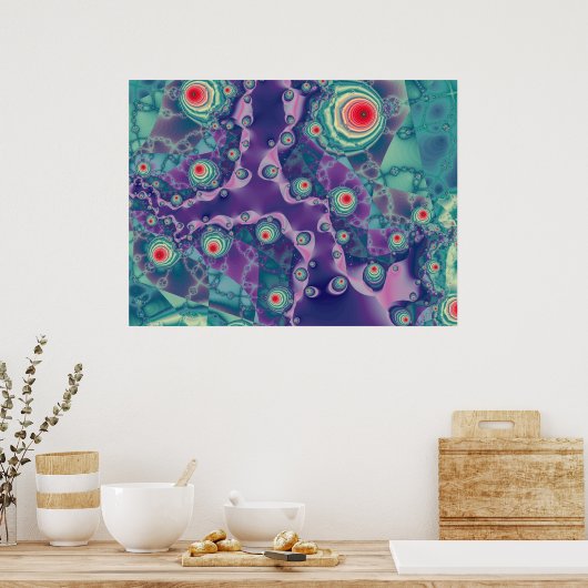 フラクタル433 ポスター (キッチン)