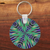 フラクタル4、キーチェーン キーホルダー (正面)