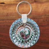 フラクタル51、キーチェーン キーホルダー (正面)