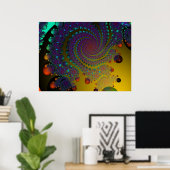 フラクタル584 ポスター (ホームオフィス)