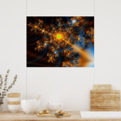 フラクタル647 ポスター (キッチン)