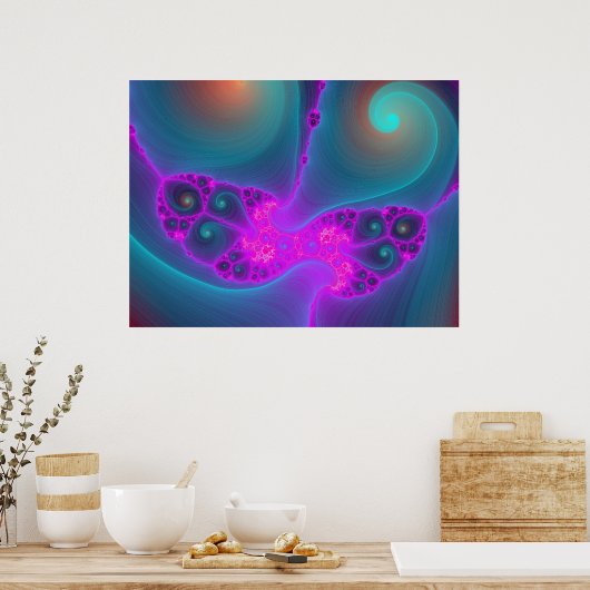 フラクタル657 ポスター (キッチン)