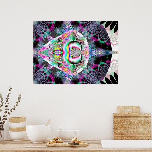 フラクタル681 ポスター (キッチン)