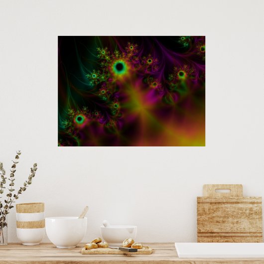 フラクタル731 ポスター (キッチン)