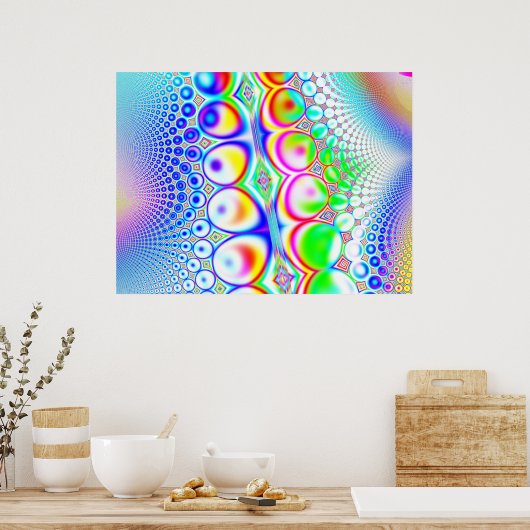 フラクタル764 ポスター (キッチン)