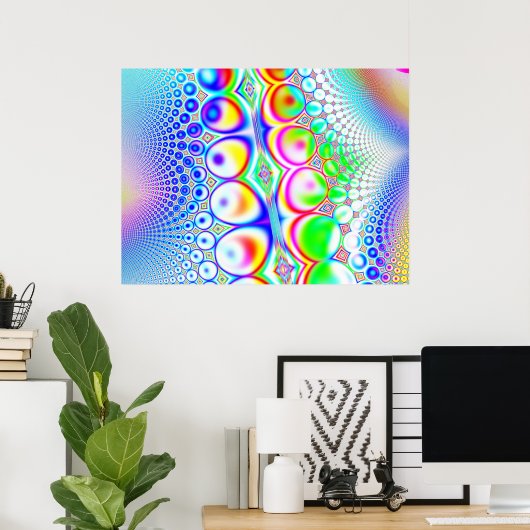 フラクタル764 ポスター (ホームオフィス)