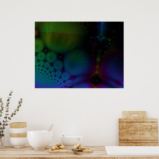 フラクタル776-4 ポスター (キッチン)