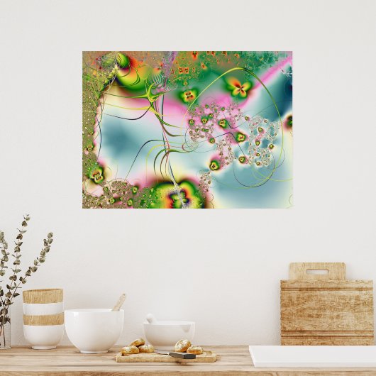 フラクタル817 ポスター (キッチン)