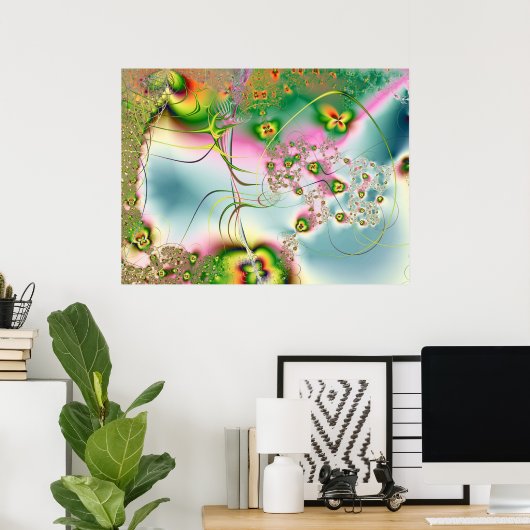 フラクタル817 ポスター (ホームオフィス)