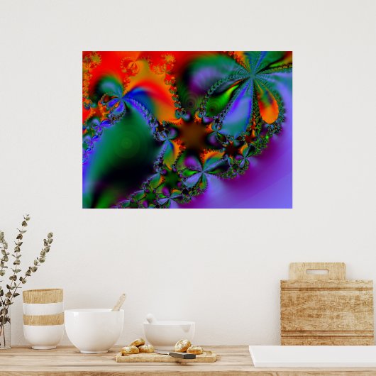 フラクタル826 ポスター (キッチン)