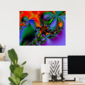 フラクタル826 ポスター (ホームオフィス)