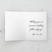 フラクタル85,誕生日カード カード (内部)