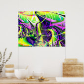 フラクタル861 ポスター (キッチン)