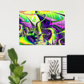 フラクタル861 ポスター (ホームオフィス)