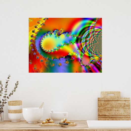 フラクタル871 ポスター (キッチン)