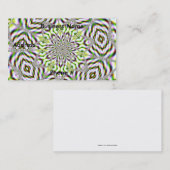 フラクタル87、名刺 名刺 (正面/裏面)