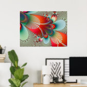 フラクタル887 ポスター (ホームオフィス)