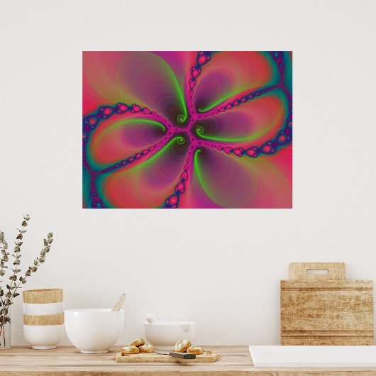 フラクタル897 ポスター (キッチン)