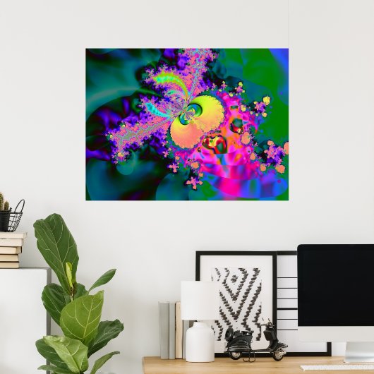 フラクタル927 ポスター (ホームオフィス)