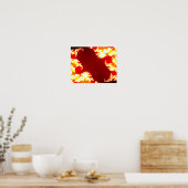 フラクタル・アート ポスター (キッチン)