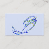 フラクタル-イルカ 名刺 (裏面)